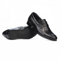Buty casual / eleganckie męskie 875 czarne