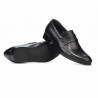 Buty casual / eleganckie męskie 875 czarne