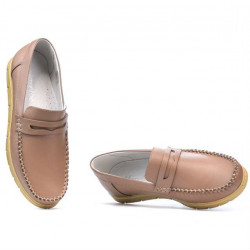 Mokasyny damskie 692 cappuccino
