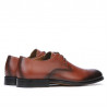 Eleganckie buty męskie 878 koniak