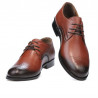 Eleganckie buty męskie 878 koniak