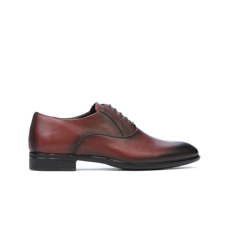 Eleganckie buty męskie 876 bordo