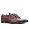 Eleganckie buty męskie 876 bordo