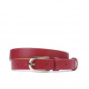 Damski pasek 06m bordo