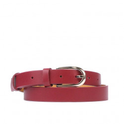 Damski pasek 06m bordo