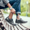 Buty sportowe męskie 833 szare kamuflaż lifestyle