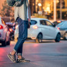 Sneakersy męskie 833 kawa kamuflaż