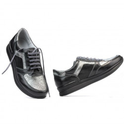 Damskie buty sportowe 694 czarne łączone
