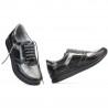 Damskie buty sportowe 694 czarne łączone