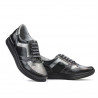 Damskie buty sportowe 694 czarne łączone