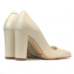 Eleganckie damskie buty 1261 beżowe
