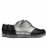 Damskie buty casual 693 czarno połączone