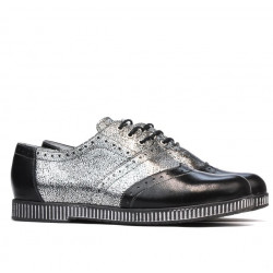 Damskie buty casual 693 czarno połączone
