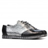 Damskie buty casual 693 czarno połączone