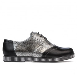 Damskie buty casual 693 czarno połączone