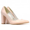 Eleganckie buty damskie 1261 w kolorze pudrowym