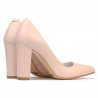 Eleganckie buty damskie 1261 w kolorze pudrowym