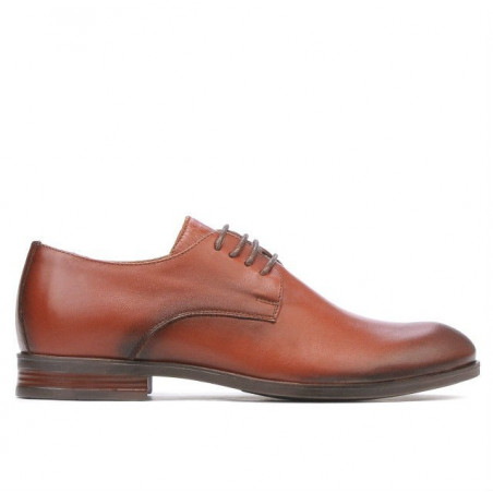 Eleganckie buty dla nastolatków 371 a koniak