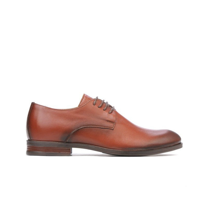 Eleganckie buty dla nastolatków 371 a koniak