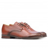 Eleganckie buty dla nastolatków 371 a koniak