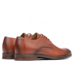 Eleganckie buty dla nastolatków 371 a koniak