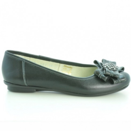 Baleriny damskie 181 czarne
