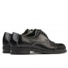 Damskie buty casual 696 lakier czarny