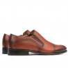 Eleganckie buty męskie 877m koniak