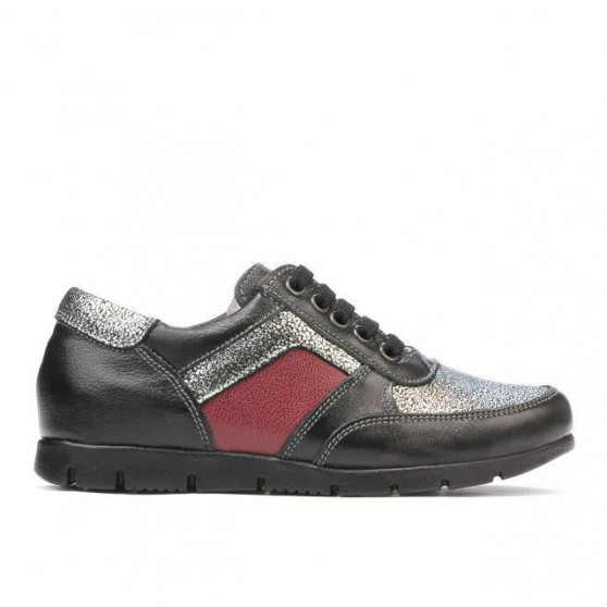 Buty dziecięce 164 czarno połączone