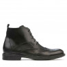 Męskie buty 494-1 czarne