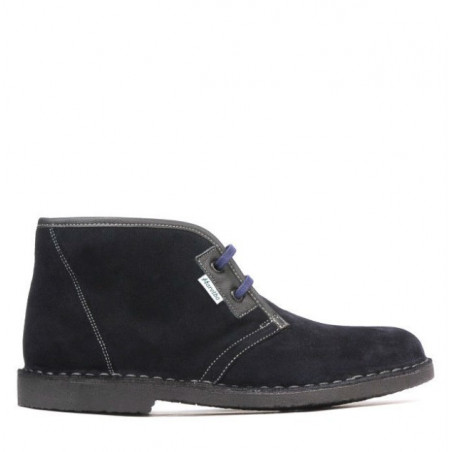 Damskie botki 7101 indigo welur