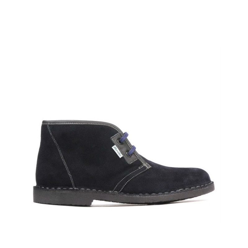 Damskie botki 7101 indigo welur