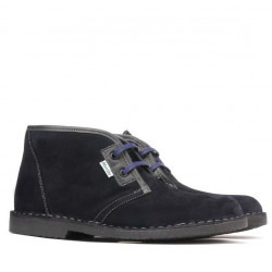 Damskie botki 7101 indigo welur