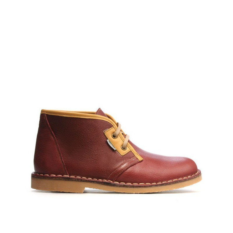 Damskie botki 7101 bordo