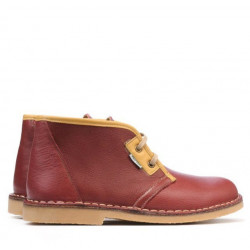 Damskie botki 7101 bordo