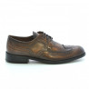 Eleganckie buty męskie 799 a brązowe