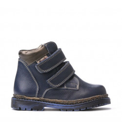 Buty dziecięce 37-1c indygo+miedź