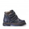 Buty dziecięce 37-1c indygo+miedź