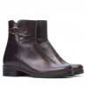 Damskie botki 3284 bordo