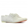 Damskie buty casual 186 jasnoszary welur