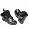 Czarne lakierowane buty dziecięce 3010