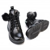 Czarne lakierowane buty dziecięce 3010