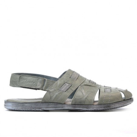 Sandały męskie 302 crep szare
