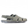 Sandały męskie 302 crep szare