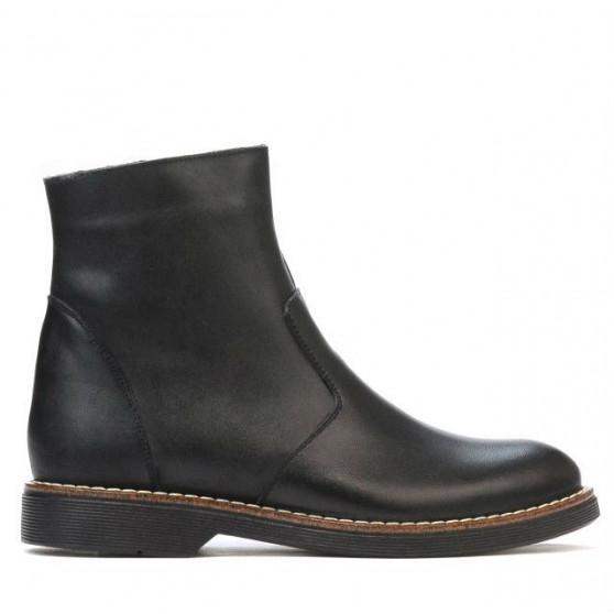 Czarne buty młodzieżowe 4004