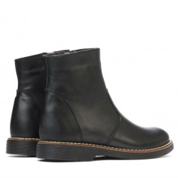 Czarne buty młodzieżowe 4004