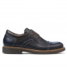 Eleganckie buty młodzieżowe 372 indigo+cafe