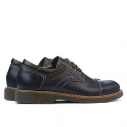 Eleganckie buty młodzieżowe 372 indigo+cafe