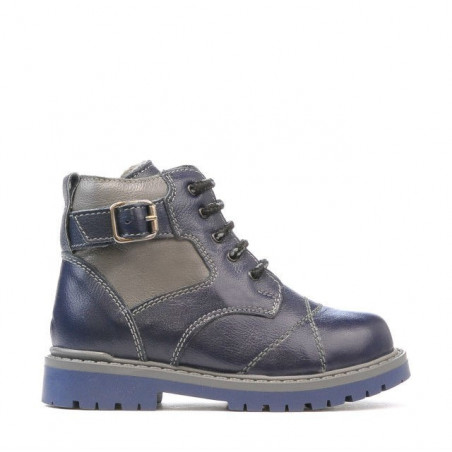 Małe dziecięce buty 21c indigo kombinowane