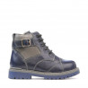 Małe dziecięce buty 21c indigo kombinowane